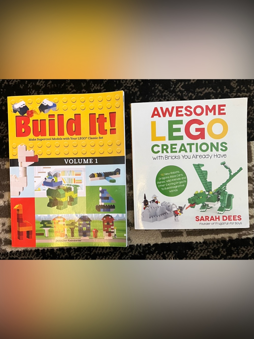 Build It & Awesome Lego Creations Books Build With Lego Bricks You Have Set Of 2
